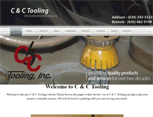 Tablet Screenshot of cctooling.com